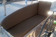 Deck-cushions catamaran