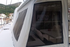 Catamaran-enclosure-screen and window