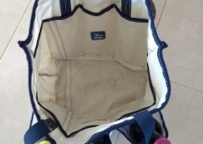 Interior reversible 6 pocket bag